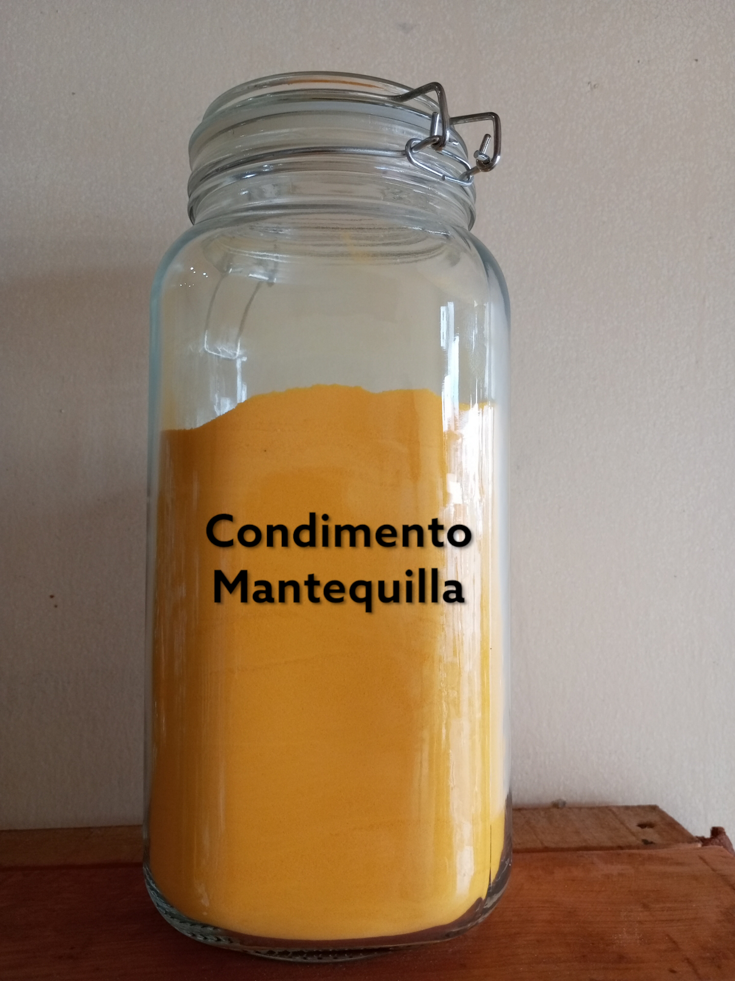 Condimento mantequilla snack